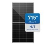 JA Solar Panel 715W Bifacial N-Type Monocrystalline